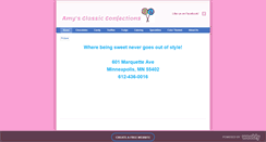 Desktop Screenshot of amysclassiccandy.com